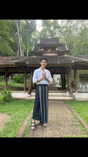 Rathanand Chanyachirawong Instagram - ใส่โสร่งเที่ยววัดผาลาด สงบมาก #วัดผาลาด #เชียงใหม่