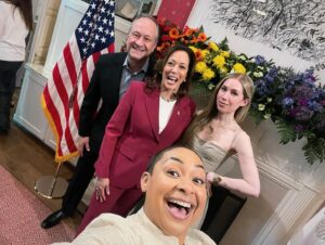 Raven-Symoné Instagram - #happypridemonth thank you to  @vp @kamalaharris and the vice presidents staff for putting together such an amazing event. Stand for your self and stand for others together we are stronger. 🏳️‍🌈