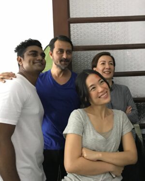 Rebecca Lim Instagram - Can you tell that we are over the moon <THE BRIDGE> is finally on Netflix after 5 years?! 😁🤪😊

Will dig out Season 2 behind the scenes photos soon! 
Thank you everyone for the love! 🫶🏻🤍🫶🏻