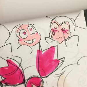 Rebecca Sugar Instagram - Spinel concepts, 2017 💕