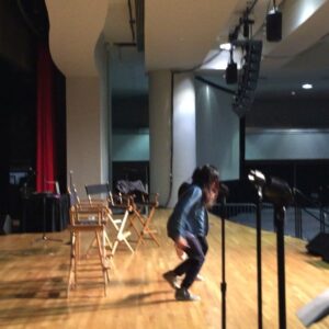 Rebecca Sugar Instagram - From NYCC rehearsal night ⭐️ @estelledarlings @whammybah @deedeemagnohallofficial