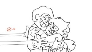 Rebecca Sugar Instagram - for Steven Universe the Movie ⭐️ Amethyst hug