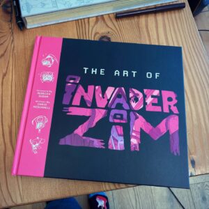 Rebecca Sugar Instagram - So honored that I was asked to write the foreword for The Art of Invader Zim, thank you so much to Jhonen Vasquez and Chris McDonnell. So surreal to hold this in my hands today. Thank you again!