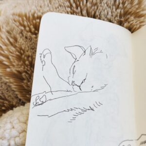 Rebecca Sugar Instagram - Lion drawing 🦁 thank you so much for the birthday wishes! 🎂