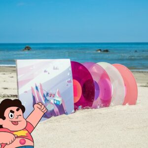 Rebecca Sugar Instagram - The OG Steven Universe Vinyls are coming back! Repress will be available to order starting tomorrow at 10am, from @iam8bit ⭐️