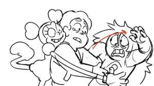 Rebecca Sugar Instagram - for Steven Universe the Movie ⭐️ Amethyst hug