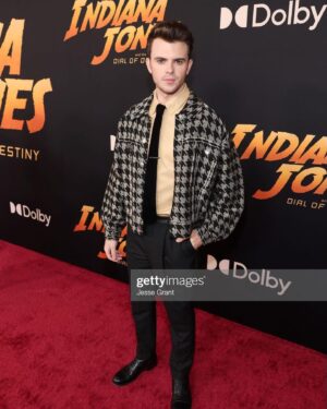 Reed Horstmann Instagram - Another full circle moment❤️

infinitely grateful to have been invited to Indians Jones and the Dial of Destiny! We all cried ;)

#indianajones #disney #disneyplus #harrisonford #phoebewallerbridge #johnwilliams #villainsofvalleyview #actor #premiere #redcarpet #acting
