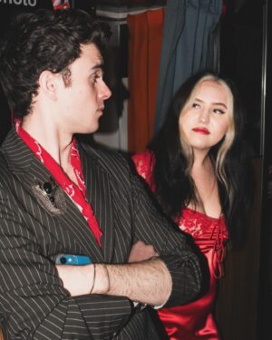 Reed Horstmann Instagram - More from the bamd at the @elcidsunset featuring this spicy new suit from @hbarcofficial 

Photos by @thekaywolfer and @ashlynicolephoto 

#guitar #westernstyle #westernfashion #vintage #fashion #gibson #electricguitar #rocknroll
