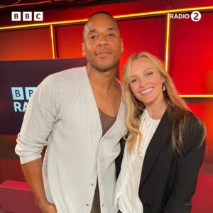 Reggie Yates Instagram - Fearne and Reggie! 🧡

Tomorrow on Sounds of the 90s, Fearne is joined by her best mate from the 90s... Reggie Yates! Listen from 10pm on Radio 2 and BBC Sounds 🧡