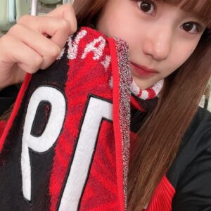 Reina Yokoyama Instagram - ⚽️
.
.
.
#浦和レッズ
#岩尾憲　選手
#morningmusume24
#モーニング娘24 #横山玲奈