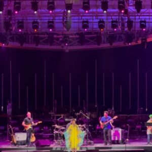Renée Elise Goldsberry Instagram - The night I opened for the glorious @SaraBareilles at the @HollywoodBowl! If I wasn’t singing, I was crying. Because love was overflowing… my heart was exploding… And the MUSIC was magic! I’ll never forget it! After being a part of such an incredible show, I’m more ready than ever to release the new music I’ve been working on. #AlbumMode 😉 Thank you to my sweet friend Sara for giving me that slot. And for giving us all a dream and a master class! GO. SEE. HER. SYMPHONY. SHOW. Fight your way into that concert. She is life-changing.