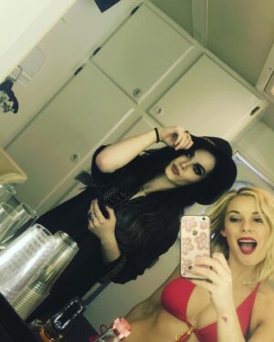 Renee Paquette Instagram - Happy birthday to this beauty, legend, icon, beacon of light! If you know her, you love her. @saraya 🎂✨🥳