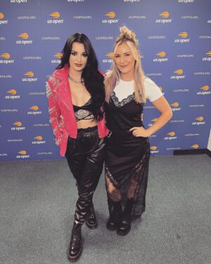 Renee Paquette Instagram - Happy birthday to this beauty, legend, icon, beacon of light! If you know her, you love her. @saraya 🎂✨🥳