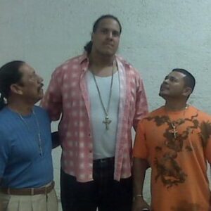 Renes Rivera Instagram - 14 years ago on the set of “Burn Notice” with the great @officialdannytrejo and @jacobvargas. This was one of the greatest times on set that I’ve had to date. I got to chop it up with these fellas. I’ll never forget the path this experience lead me on. Forever grateful for moments like these. 

.
.
.
.
.

.
.
.
.
.

.
#Actor #BurnNotice #DannyTrejo #JacobVargas #RenesRivera #Acting #Latino #Miami #OnSet #TheBeginning #Growth #TimeFlies #2009 #LongHairDontCare #Giant #LongHair #Curly #CurlyHair