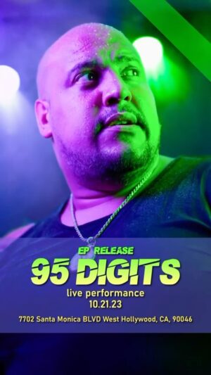 Renes Rivera Instagram - 95 Digits EP release and performance 10/21/23