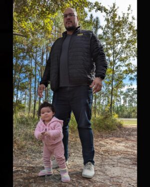 Renes Rivera Instagram - You mess with her, you mess with me! 

#BabyZ #Zelda #Tio