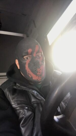 Renes Rivera Instagram - “My name is Renes Rivera and I’m a Flag Smasher”. In honor of #ThrowbackThursday, here’s a never before seen video of what it was like on the set of @falconandwintersoldier. This is from episode 2’s epic truck fight.  You get a really close look at Lennox’s mask here. I really liked the texture of it, kinda bumpy haha. Such an incredible feeling knowing that I was a part of something so magical.  Dreams to come true! 

.

.
.
.
.
.
.
.
#Marvel #MCU #MarvelCinematicUniverse #FalconAndWinterSoldier #TheFalconAndTheWinterSoldier #FATWS #FlagSmashers #Lennox #Villain #CaptainAmerica #BuckyBarnes #SuperSoldier #Actor #BTS #MarvelStudios  #OneWorldOnePeople #Blessed #RenesRivera