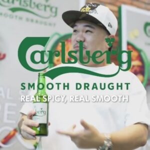 Reuben Kang Instagram - Highlights from my time at Carlsberg's #RealSpicyRealSmooth event. You don't want to miss out on this, head over to @CarlsbergMY’s page and RSVP via their link in bio. Happening from 18th Aug to 2nd Sept @ Jio Space.

For 21  years old & non-Muslims only. If you drink, don’t drive.

#CarlsbergSmooth #CarlsbergMY #BestWithCarlsberg #CelebrateResponsibly