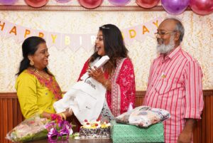 Rhema Ashok Instagram - Mumma and Dadda! I’m blessed to be your little girl ♥️🫂

It’s not about the gift, it’s about how much they love me, and their effort to make me feel special every time. 🥹🤌🏻

There’s no word to describe what you mean to me. There’s nothing that I can repay for what you’ve done to me 🥺 
There’s no one that could replace both of you 🫂There’s no way to regret being your child. There’s no imagination what I would be without you.

Thankyou so much for always keeping Me & @be_bezzz as your priorities 🤌🏻
I love you @rebeckaashok @ashrebesirhema my love of my life ♥️♥️♥️♥️

#applewatch #birthdaygift #iwatch