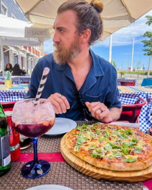 Rhett McLaughlin Instagram - Portugal with my favorite travel companion @jessielaneinteriors. Hear the stories on the latest #earbiscuits