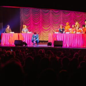 Rhys Nicholson Instagram - Look, we’re already having too much of a good time on Snatch Game Live. It’s truly silly and wild and gay and completely un-airable. 
We’re hopping all over the bloody country and the shows are chockers, but you can still nab a seat. Do yourself a solid and slide into @itdevents to get some tickies.