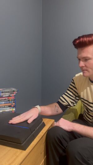 Rhys Nicholson Instagram - Sadly said goodbye to an old friend today. Sleep well PS4. Did we stay together too long? Maybe. We’ll always have Saint Denis.

Thank you for my new best friend @playstationau. #gifted