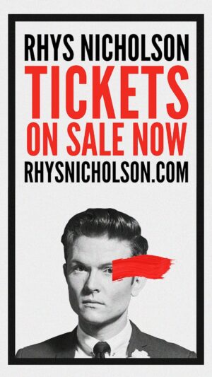 Rhys Nicholson Instagram - Shows on sale now, come why don't you 💅🏻 #rhysnicholson #comedy #standup #standupcomedy