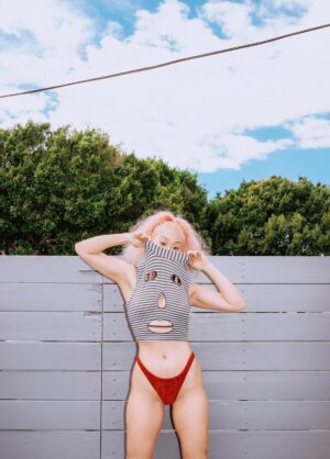 RiRia Instagram - Pants on fire, Nick un-Cage-d.
Look at this fabulous face cutout tank by @fashionbrandcompany.  I mean, LOOK AT IT👁👄👁

📸 @RiRia.jpeg 
•
•
•
#nicolascage #nickcage #fashionbrandcompany #paperdoll #fashionreels #fashionreel #stylereels #stylereel #funnymemes #funnyvideos #funnyreels #dailylook #ootdfashion #pinkhair #bikinimodel #fashionphotography #japaneseinfluencer #fashionphotographer #aestheticedits