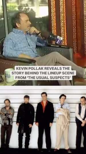 Rich Eisen Instagram - Today marks 29 years since ’The Usual Suspects’ premiered. Enjoy this clip of @kevinpollak123 revealing that the iconic lineup scene from the film was just a series of outtakes because the actors could not stop laughing while shooting it 🤣