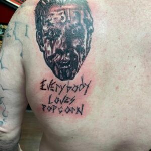 Richard Brake Instagram - It’s about time again for some Doom Head tattoos!! Enjoy. #doomhead #robzombie #rz31 #doomheadtattoo