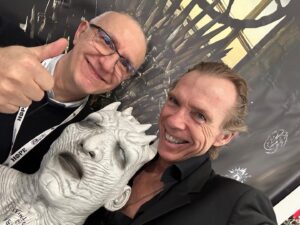 Richard Brake Instagram - Spending the weekend in Bologna at @nerdshow_bologna courtesy of Massimo owner of @ultimoavamposto. So much fun!!