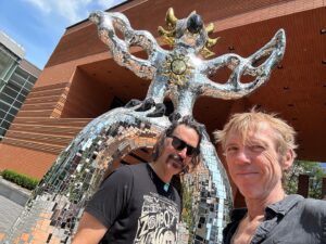 Richard Brake Instagram - Pre-con visit to the art museum here in Charlotte with @jeffdanielphillips. Mad Monster Party starts soon. @madmonster
