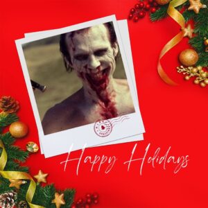 Richard Brake Instagram - Happy Holidays. Just found Doomhead’s Christmas card for Christmas ‘77. #rz31 #robzombieofficial #doomhead