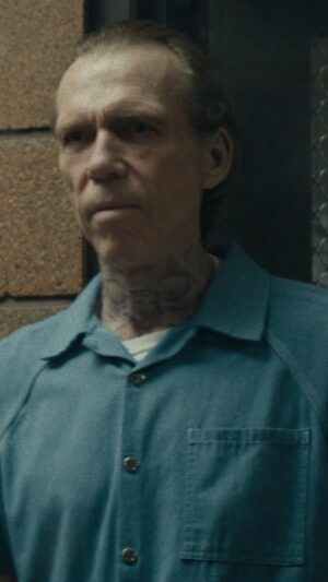 Richard Brake Instagram - Callahan sure has a way with words. #MayorOfKingstown #ParamountPlus #RichardBrake #JeremyRenner #Enemy #Rival #Prison #Inmate
