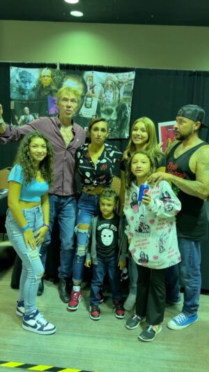 Richard Brake Instagram - Family fun here at @houstonhorrorfilmfest