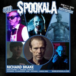 Richard Brake Instagram - Looking forward to heading to Ocala this weekend for @spookalafl. Going to be a crazy weekend. Come out and say hi. Keep me company and talk about Rob Zombie, Munsters, Doom Head, Game of Thrones, Mandalorian. Hell, anything you want to talk about. #spookala #ocala #rz31 #gameofthrones #nightking #mandalorian #munsters #threefromhell