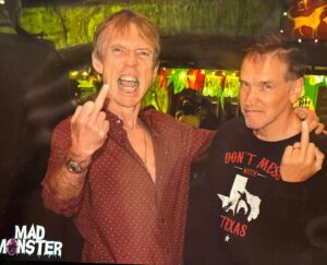Richard Brake Instagram - A little Mad Mobster mayhem with @choptopmoseley here in sunny Glendale Arizona. #madmonsterparty #3fromhell #billmoseley
