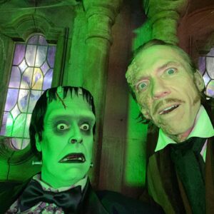 Richard Brake Instagram - What’s this guy so happy about? It’s his birthday!!! Happy Birthday to Herman Munster himself. The great @jeffdanielphillips!! 🎂🎂🎂🎉🎉🥳🥳❤️