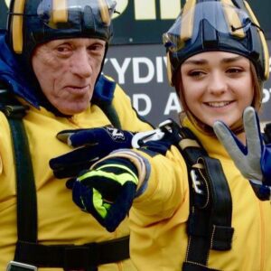 Richard O'Barry Instagram - Happy Birthday to @maisie_williams, you fearless Daredevil. Thank you for showing up for the dolphins of Taiji. Real activists always show up!