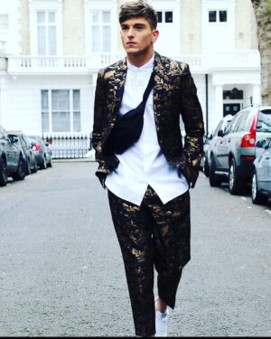 Richard Wisker Instagram - 😏📸 Photo Credit @owenjamesvincent @opaque_management @maddisonballstylist @nataliedokemuah #fashion #malemodel #fashionphotography #interview #editorial #styling #magazine #fashiondesigner