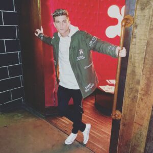 Richard Wisker Instagram - @pinkribbonfoundation #pinklondon2018 event styled by @stevevyse in a limited edition jacket by @alphaindustries collaboration with @drmartensofficial hoodie @alphaindustries_europe @saymorepr jeans @hera trainers @converse @foundationbar #mensclothing #menstyle #stylemensootd #menshairstyle #mensclothing #mensmodel #street #streetfashion #streetwearfashion #streetstyle