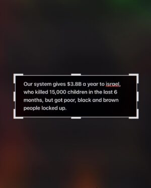 Richie Reseda Instagram - Visited the homie in the county jail.

Our system gives $3.8B a year to israel, who killed 15,000 children in the last 6 months, but got poor, black and brown people locked up. 

Our system allows the sale of tech made with enslaved and genocided congolese people’s labor but got poor, black and brown people locked up. 

Our system steals $50B in wages from workers per year but got poor, black and brown people locked up. 

Our system teaches us to avoid true accountability in our daily lives but got 

14,000 poor, black and brown people locked up in the LA county jail alone. 

🆗