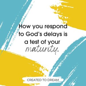 Rick Warren Instagram - How you respond to God’s delays is a test of your maturity. God is growing you up while you’re waiting.

Learn more: https://pastorrick.com/dream/ (link in bio)
#CreatedtoDream
