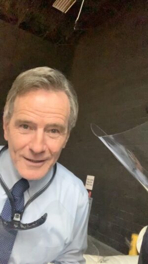 Rickey Brown Instagram - Excuse my gruff..it’s part of my character. As a HUGE Breaking Bad fan this was surreal af to work with this legend! @bryancranston but I had to share this experience with my little brother @christiannajeebrown . So I decided to get him a surprise bday present from Heisenberg himself because he’s an even bigger fan than I am lol His reaction is priceless! Lol KEEP GRINDING BECAUSE THOSE PEOPLE YOU LOOK UP TO AND DRAW INSPIRATION FROM WILL EVENTUALLY BECOME YOUR CASTMATES! YOU JUST HAVE TO PUT THAT WORK IN! Denzel Washington you next!💪🏾 And make sure you guys check out Your Honor on @showtime we breaking records🙌🏾 

•
•
•
•#yourhonor#showtime#bryancranston#breakingbad#heisenberg#actor#actors#acting#birthday#setlife#onset#actress#sagaftra#tv#etcandcompany#danielhoffagency