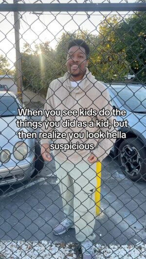 Rickey Brown Instagram - When you see kids do things you did as a kid, but then realize you look hella suspicious 😩🤣 #comedy #comedyvideos #comedyskits #comedyreels #skits #funny #funnyvideos #funnyskits #funnyreels #reels #explorepage✨ #explorepage #reelsinstagram