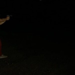Rickey Brown Instagram - Pitch Black with my Desert Eagle from 50 feet away with no night sights. They call me Night Vision Rickey now🙌🏾 It’s funny because the light actually messed me up😩 When you have ex military and gun instructors in awe...priceless lol @blackactorrifleclub ✊🏾✊🏾 
•
•
•
•
#guns#nightshooting#tactical#tacticaltraining#blackactorsrifleclub#barc#weapons#shooting#actor