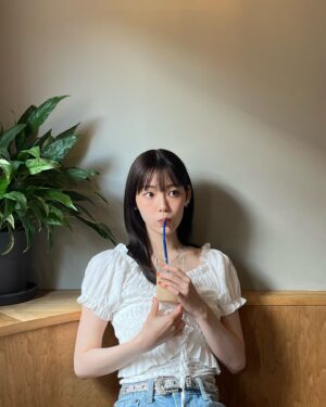 Riho Nakamura Instagram - もう8月か〜🌻