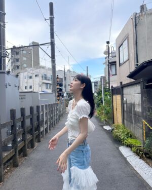 Riho Nakamura Instagram - もう8月か〜🌻