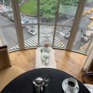 Riley Harper Instagram - Rainy days in NY. Hung with family, worked with @madewellmens and stayed at @thegreenwichhotel 🫶🏽
