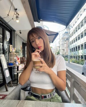 Rina Hashimoto Instagram - いつかのどこかのカフェタイム☕️🤎☺️